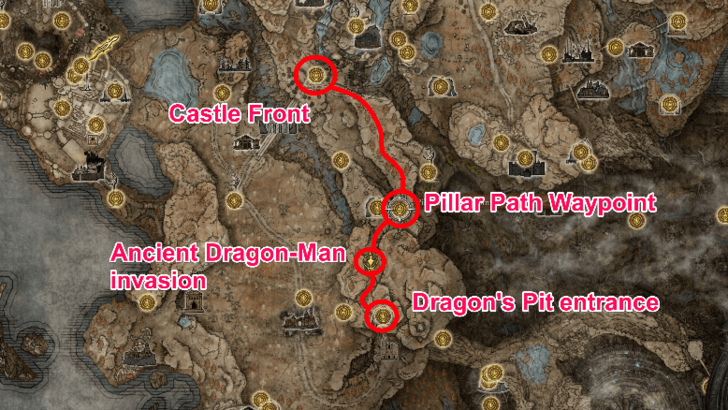 route to Dragon