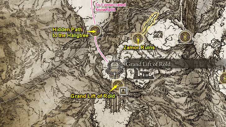 Secret Medallion at the Grand Lift of Rold