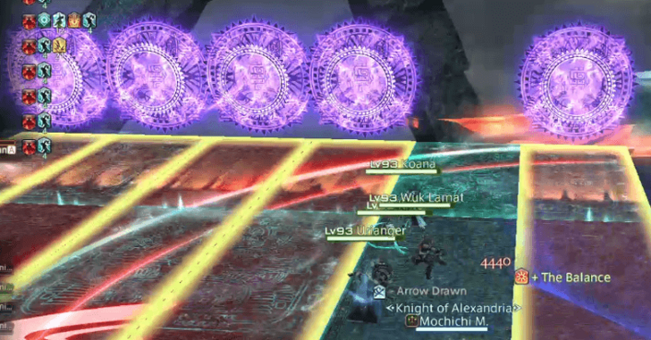 Stand On an Empty Lane During Arcane Sphere (Purple)