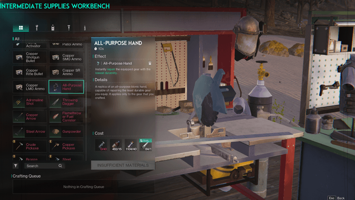 Once Human - Craft All-Purpose Hand