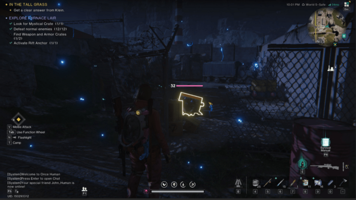 Once Human - Morphic Crates Chalk Peak