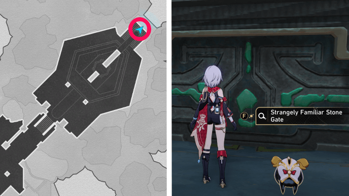 Honkai Star Rail - How to Get False Memories Achievement - Interact With Strangely Familiar Stone Gate