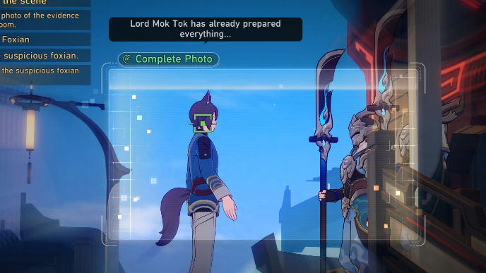 Honkai Star Rail - Zoom in at 3.0 and take a picture of the two people