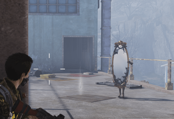 Refinery Pollution Plant Mirror Girl