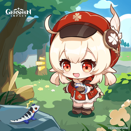 Genshin Impact - Klee Birthday Art 2024