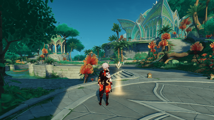 Genshin - Leaf-Green Moonlight - Location