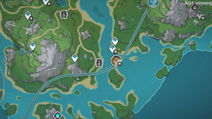 Genshin - The Storm Suspended Map Location