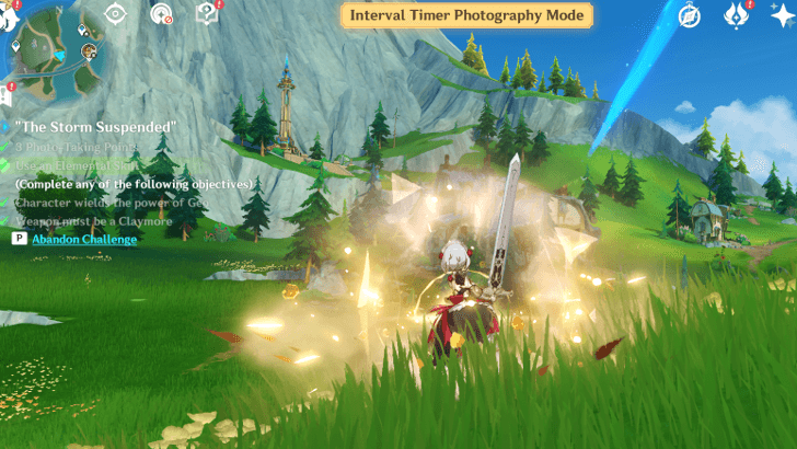 Genshin - The Storm Suspended - Character is Using Elemental Skill