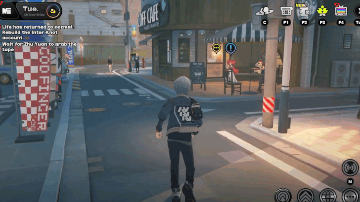 Talk With Koleda Outside the Coffee Shop