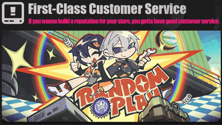 First Class Customer Service