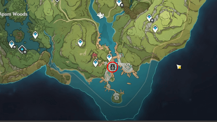 Genshin - Stage 13 Map Location