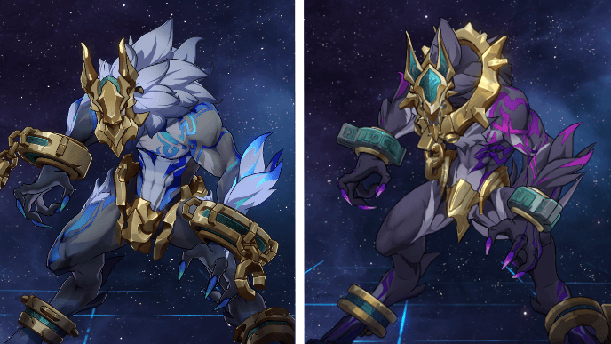 Honkai Star Rail - Eclipse and Sableclaw Wolftrooper