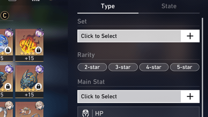 Honkai Star Rail - New Relic Filter Function Update