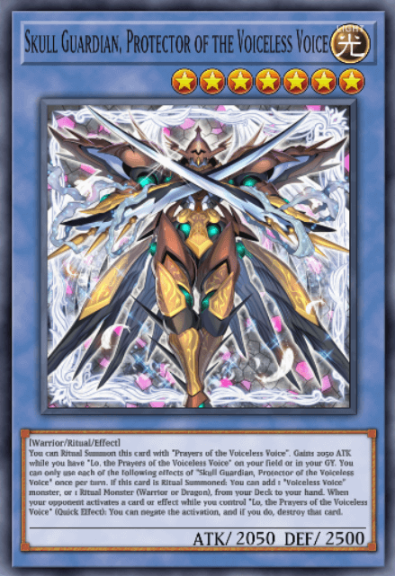 Skull Guardian, Protector of the Voiceless Voice