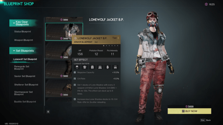 Once Human - Lonewolf Jacket