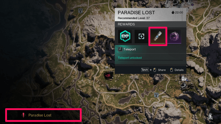 Once Human - Paradise Lost Public Crisis Event in Map