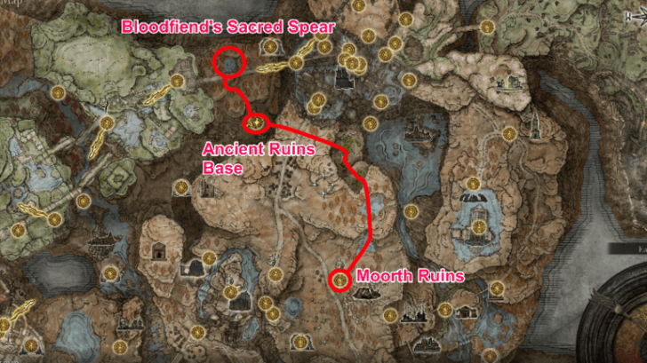 route to Bloodfiend