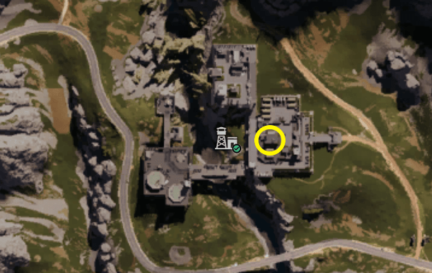Once Human GAIA Military Base Gear Crate Map