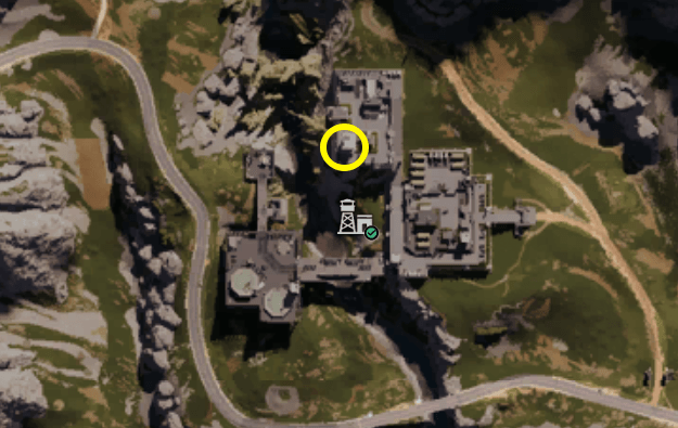Once Human GAIA Military Base Gear Crate Map