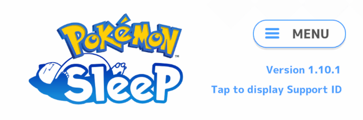 Pokemon Sleep - Version 1.10.1