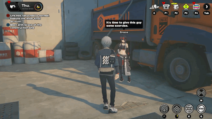 Meet With Grace at the Construction Site