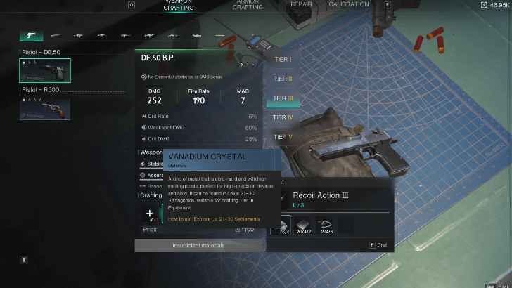 Once Human - Crafting Material for Tier III Equipment