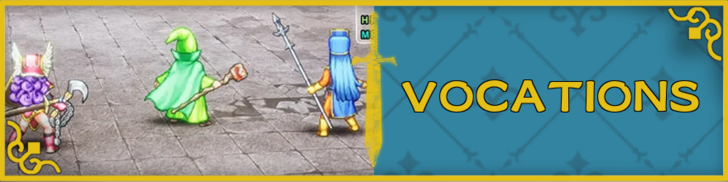 Dragon Quest 3 HD-2D Vocations
