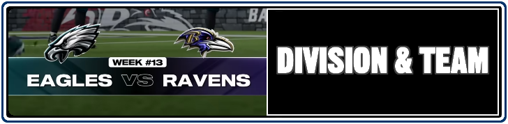 Madden NFL 25 Divisions and Teams