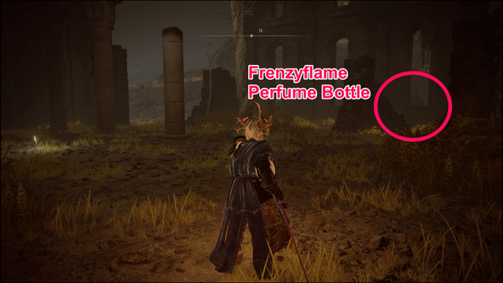 Frenzyflame Perfume Bottle location