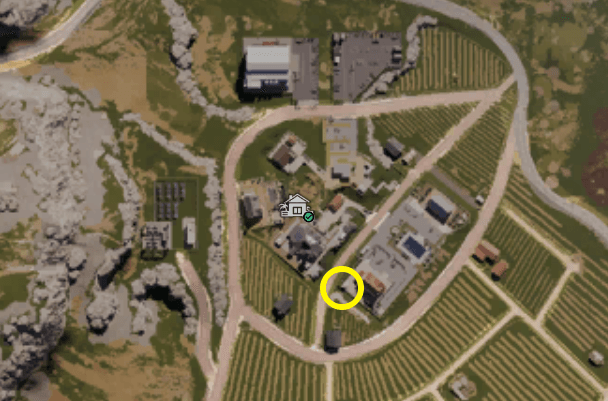 Once Human Evergreen Vineyard Gear Crate Map