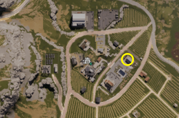 Once Human Evergreen Vineyard Gear Crate Map