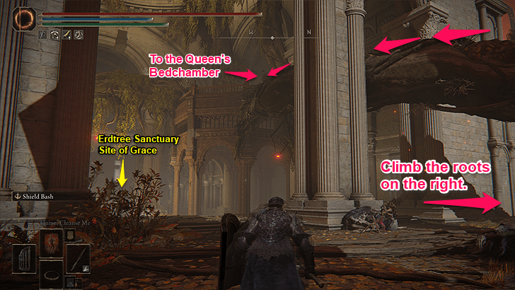 Get to the Erdtree Sanctuary 2nd Floor