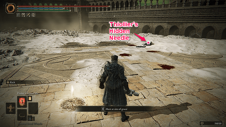 Get the Weapon from Thiollier