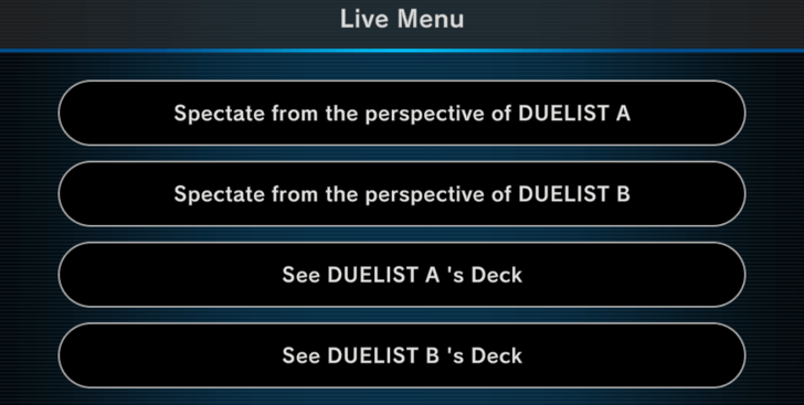 New Duel Live Functions