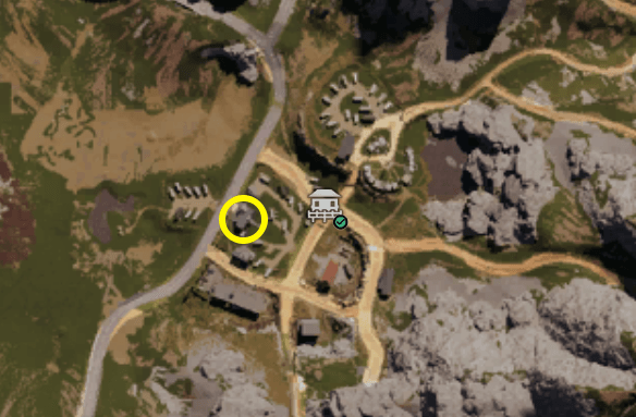 Once Human Greenlake Hill Weapon Crate Map