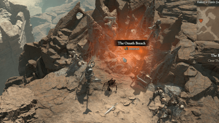 Diablo 4 - Omath Breach World Location