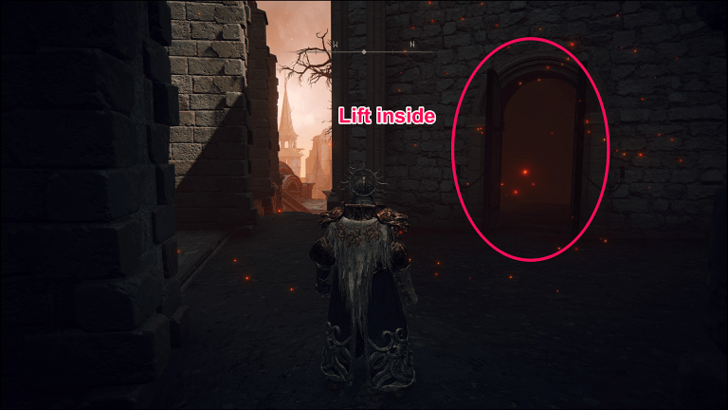 getting to the Magma Blade farming spot step 4