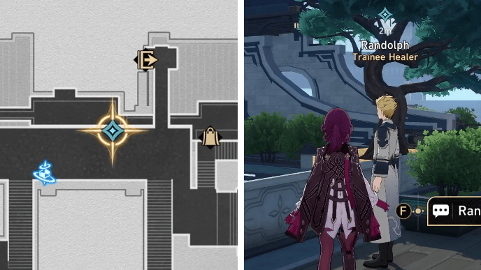 Honkai Star Rail - Operation Memoria Snapshot - Randolph Location