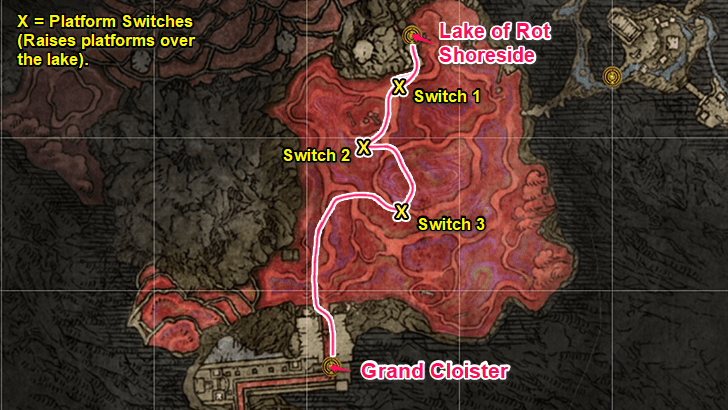 Cross the Lake of Rotp