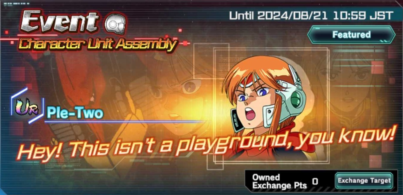 Mobile Suit Gundam UC Engage- Event Character Unit Assembly
