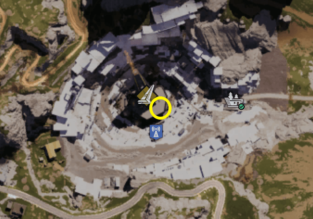 Once Human Monolith of Thirst Gear Crate Map