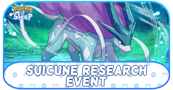 Pokemon Sleep - Suicune Research Event