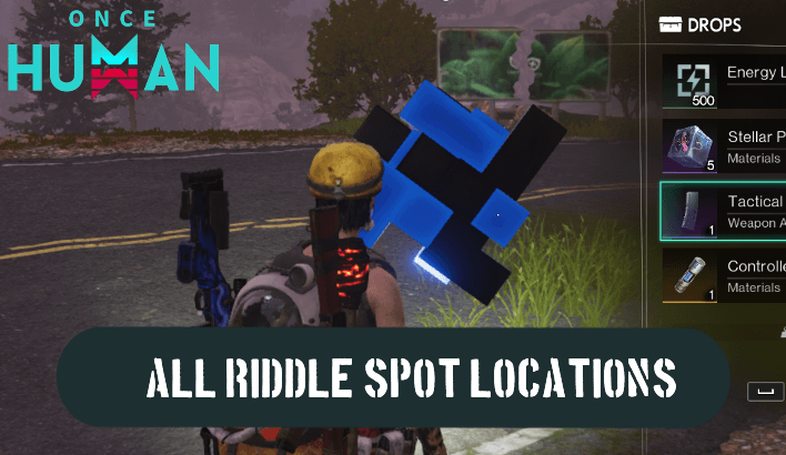 Once Human All Riddle Spots