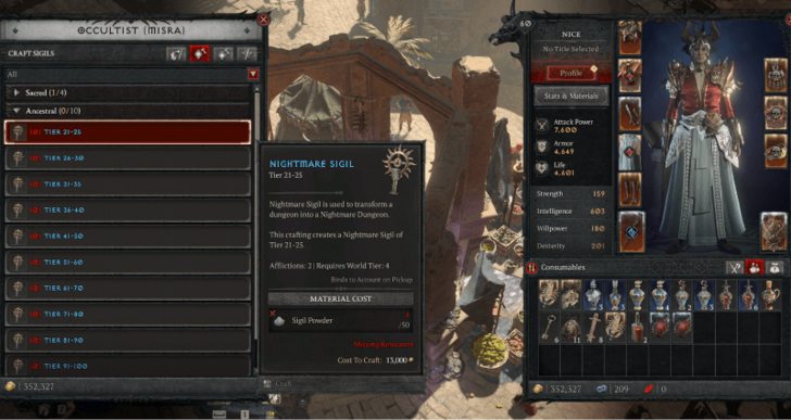 Complete Nightmare Dungeons