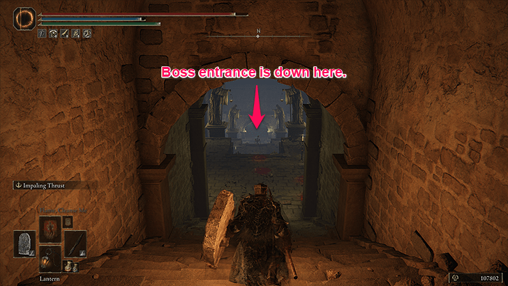 Descend into the Boss Room