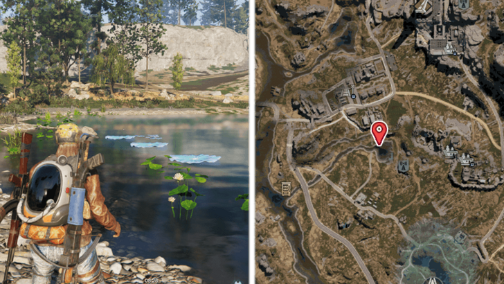 Once Human All Riddle Spots - Lily Pad Riddle Spot - Back Guard Grip