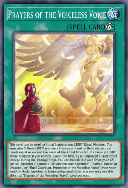 Prayers of the Voiceless Voice