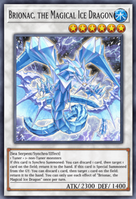 Brionac, the Magical Ice Dragon