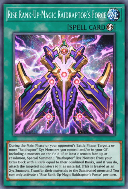 Rise Rank-Up-Magic Raidraptor