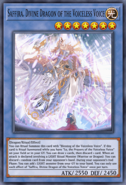 Saffira, Divine Dragon of the Voiceless Voice